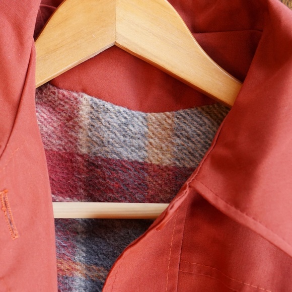 Vintage Trench Coat Contrast Lining - Picture 3 of 11